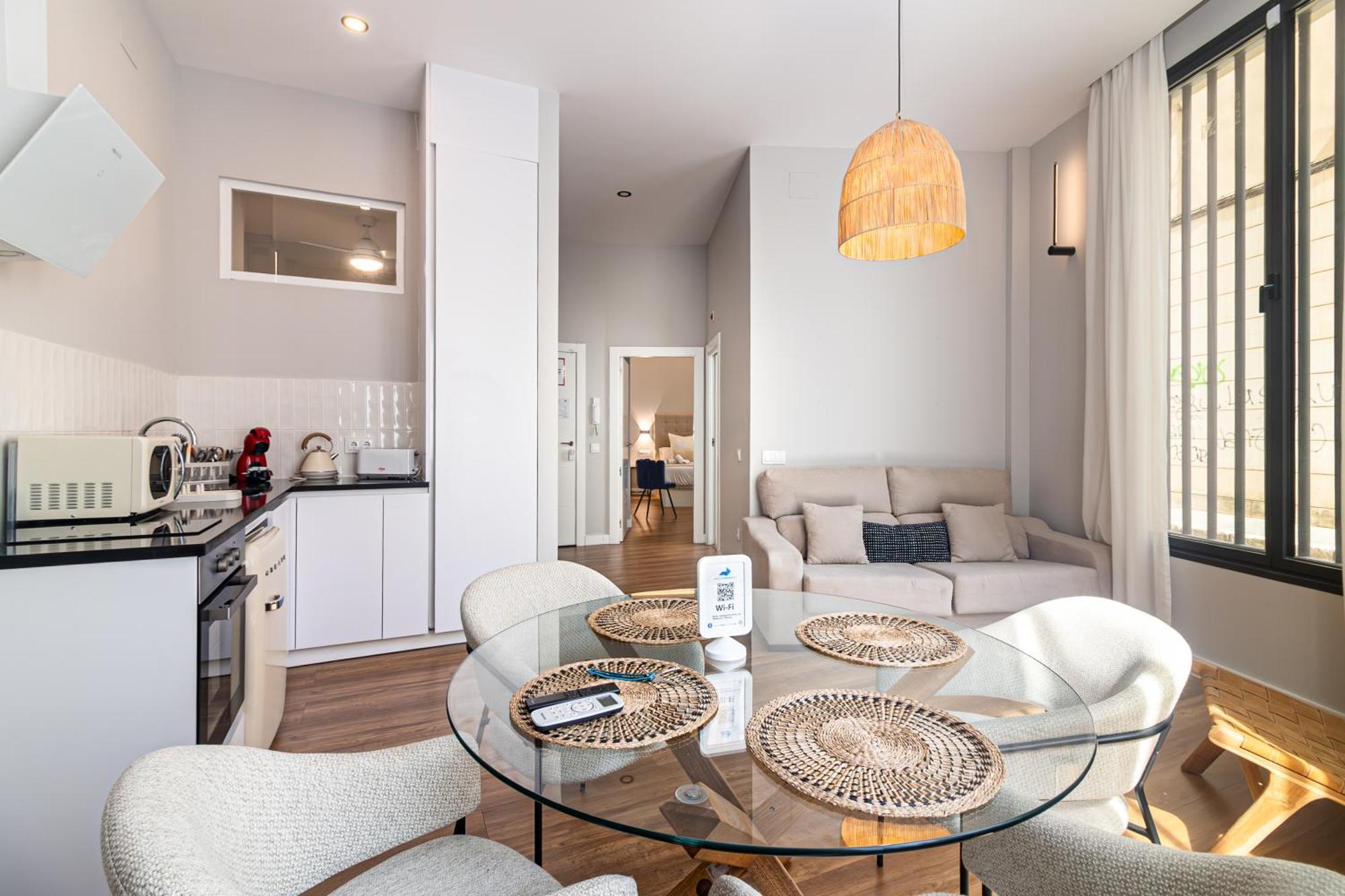 Malaga Center Flat Boutique Apartments City Center Bagian luar foto